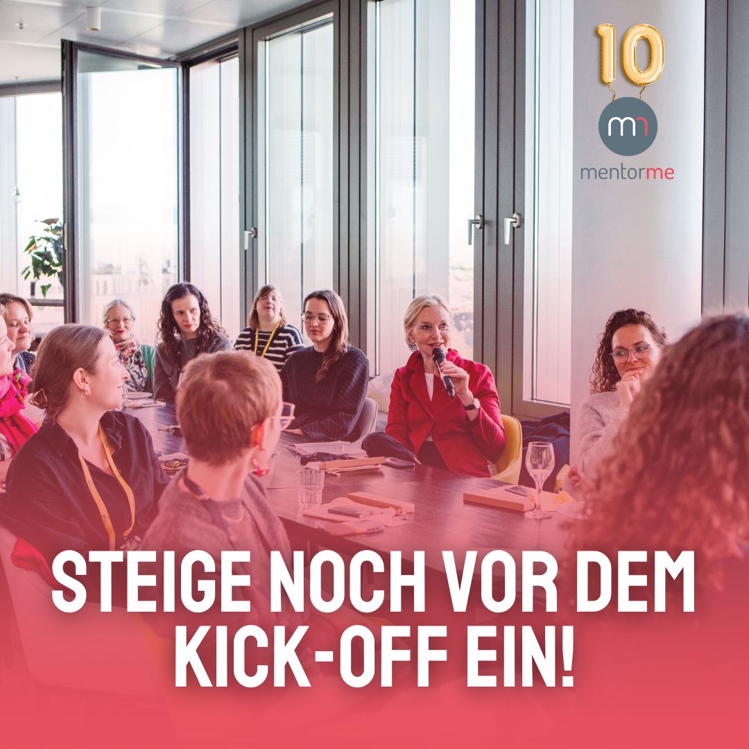 MentorMe: Noch vor dem Kick-Off Mentee werden.