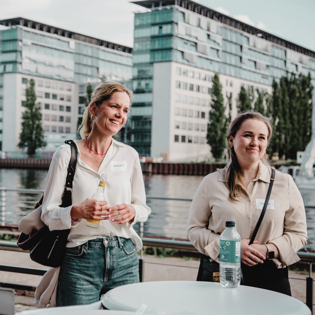 MentorMe Frauen bei Veranstaltung