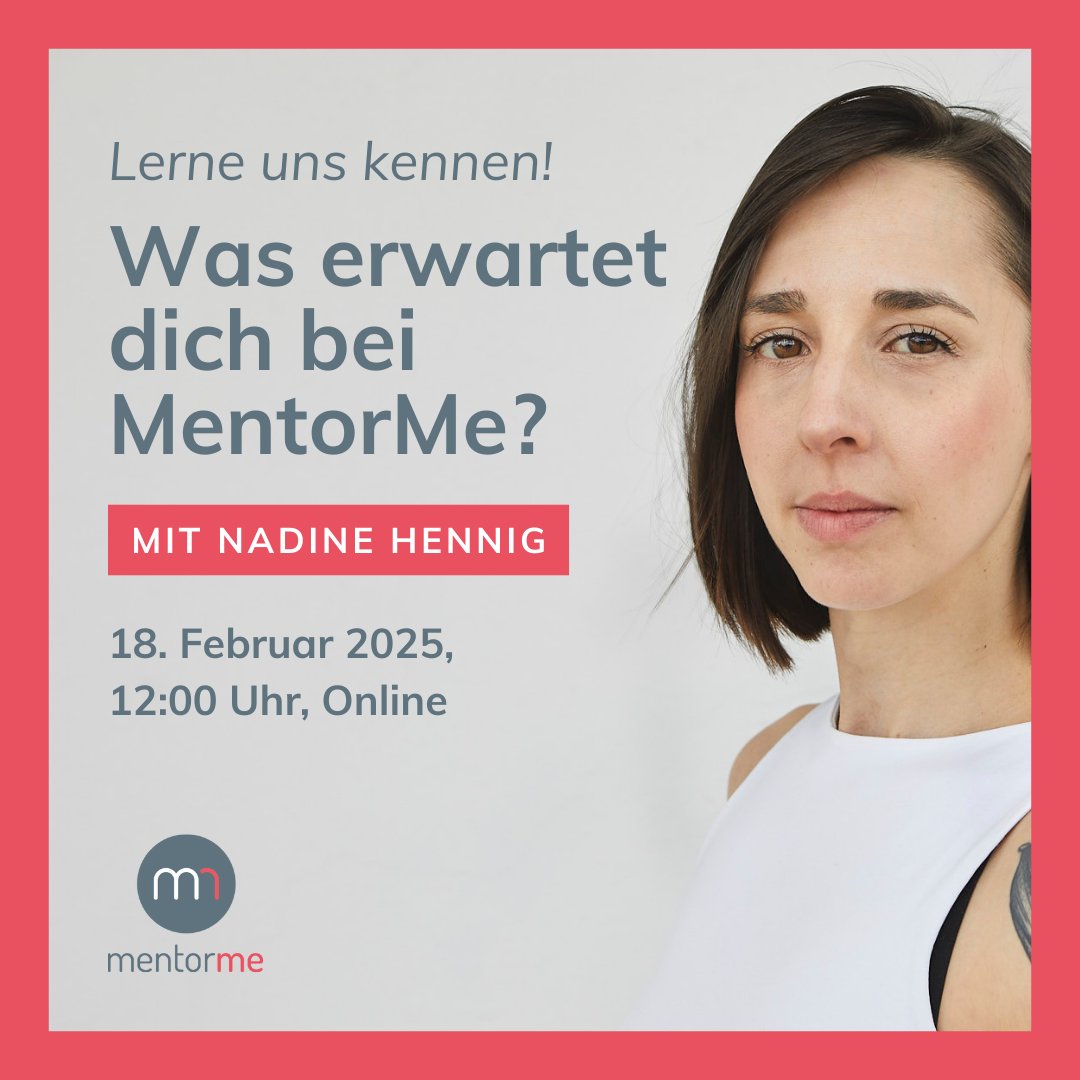 MentorMe Infoevent im Februar