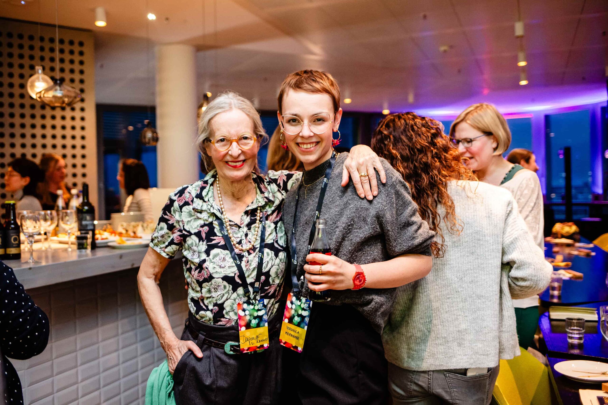 MentorMe_Frauen Zwei Frauen bei MentorMe Event